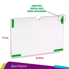 Display de parede - A5 Horizontal 21cmx14,80cm - comprar online