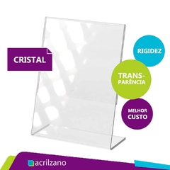 Display Acrilico Porta Retrato L A5 15x21 Kit/10 - comprar online