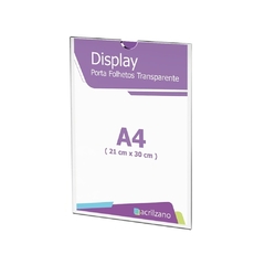 Kit 50 Display Parede Aviso A4 23,5x32cm - Sem Filete - comprar online