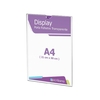 Kit 70 Display Parede Aviso A4 23,5x32cm - Sem Filete