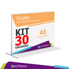 Kit 30 Display de Mesa T - A5 Horizontal 15x21CM