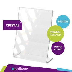 DISPLAY DE BANCADA T - A6 VERTICAL 10X15CM Kit/90 - comprar online