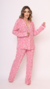 Conjunto Pijama Viscose cor Rosa- Nina na internet