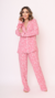 Conjunto Pijama Viscose cor Rosa- Nina - comprar online