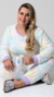 Imagem do Pijama Inverno Plus Size Calça e Blusa Soft cor Lilás- Sofia
