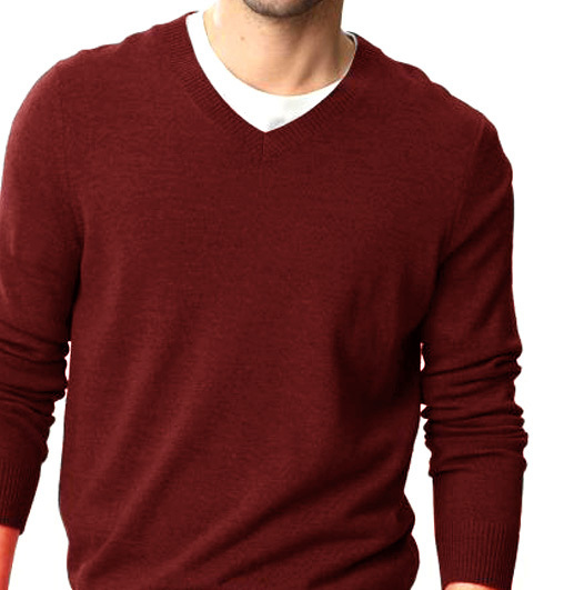 Sweater Pullover Escote V y O OYM INDUMENTARIA
