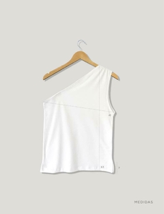 SLeeVeLeSS asimétrica Rien de rien blanc - comprar online