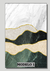 Quadros Abstrato Geode Verde - comprar online