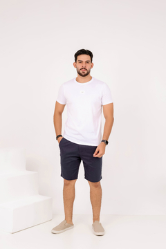 Blusa Camiseta Masculina Básica Algodão Malha Fio 30,1 Premium Slim Fit Gola Careca, Revesst Jeans.