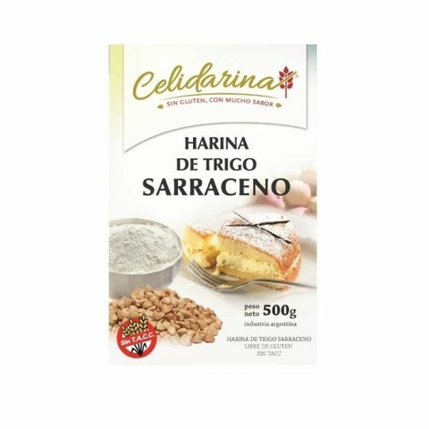 HARINA DE TRIGO SARRACENO 500 GR CELIDARINA