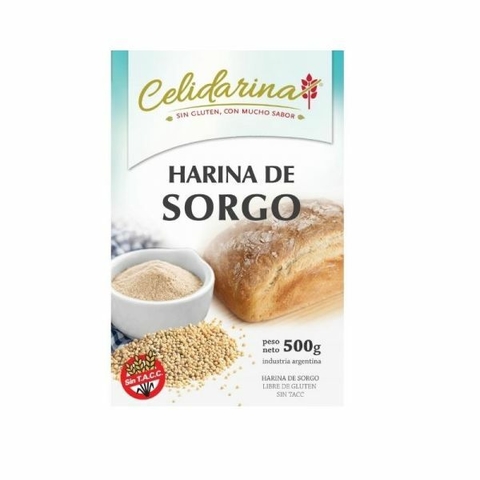 HARINA DE SORGO 500GR CELIDARINA