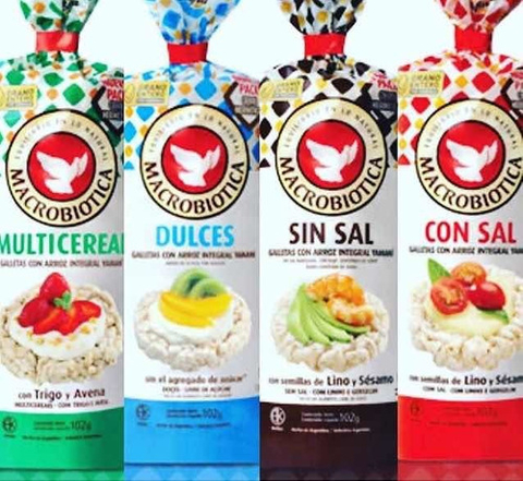 GALLETA DE ARROZ INTEGRAL YAMANI X 102G - MACROBIOTICAS