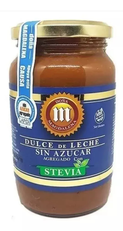 DULCE DE LECHE CON ESTEVIA X400GS SIN TACC - DOÑA MAGDALENA - DOÑA MAGDALENA