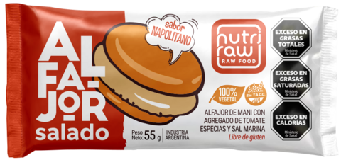 Nutri Raw Alfajor de chocolate relleno con pasta de maní Review