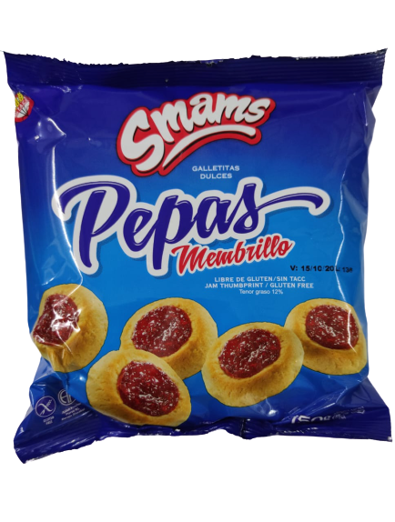 PEPAS DE MEMBRILLO X 150 GR SIN TACC - SMAMS