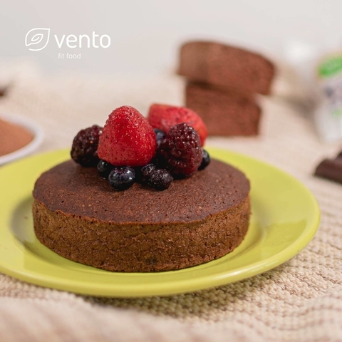 TORTA KETO DE ALMENDRAS FRUTOS ROJOS - VENTO