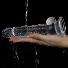 7.5'' DILDO PENE Flawless Clear Dildo LOVETOY - Luden