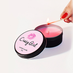 Massage Candle Crazy Girl Velas aceite para masajes