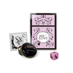 Love Kit 01 :: Exclusive for lovers | Dado + Candle + Preservativo
