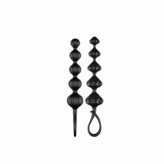 Anal Love Beads Set of 2 BLACK - Luden