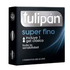 Preservativo Tulipán SUPER FINO x 3U