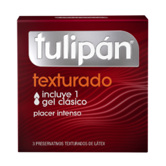 Preservativo Tulipán TEXTURADO X 3U