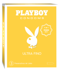 Preservativos PLAYBOY - ULTRA FINO