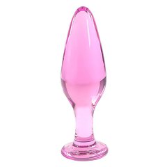 Plug S anal ROSA - vidrio - comprar online