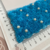 Guipir largo acabamento Flor Azul - 1m - comprar online