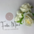 Flor maço rosa - Marfim - comprar online