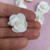 Flor pequena Marfim- Pct 12 un - comprar online
