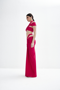 Skirt and Top Set Estella Red - buy online