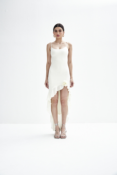 Dress Anna Off white - buy online
