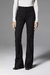 PANTALON KATY FL SHINNY BLACK