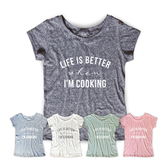 Camiseta Feminina Estampa Cooking