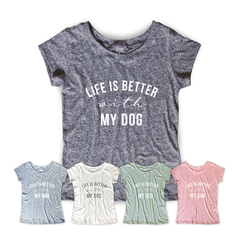 Camiseta Feminina Estampa Dog