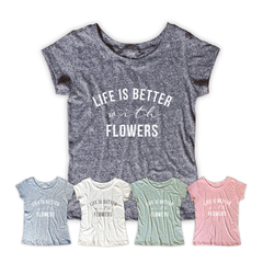 Camiseta Feminina Estampa Flowers