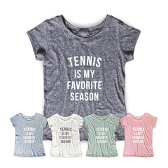 Camiseta Feminina Estampa Tennis Season
