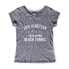 Imagem do Camiseta Feminina Estampa Beach