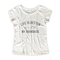 Camiseta Feminina Estampa Grandkids - loja online