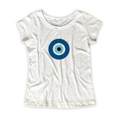 Camiseta Feminina Estampa Olho Grego