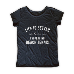 Camiseta Feminina Estampa Beach - comprar online