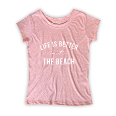 Camiseta Feminina Estampa At the Beach - loja online