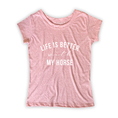 Camiseta Feminina Estampa Horse - comprar online