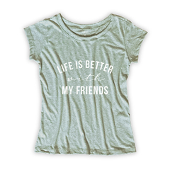 Camiseta Feminina Estampa Friends - comprar online