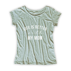 Imagem do Camiseta Feminina Estampa Mom