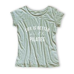 Imagem do Camiseta Feminina Estampa Pilates