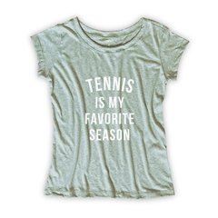 Camiseta Feminina Estampa Tennis Season - comprar online