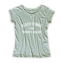 Imagem do Camiseta Feminina Estampa Beach Tennis Season