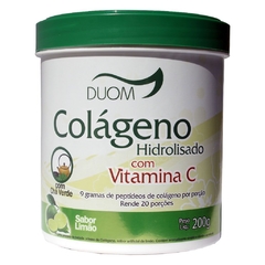 Colágeno Hidrolisado 200g Sabor Limão Duom